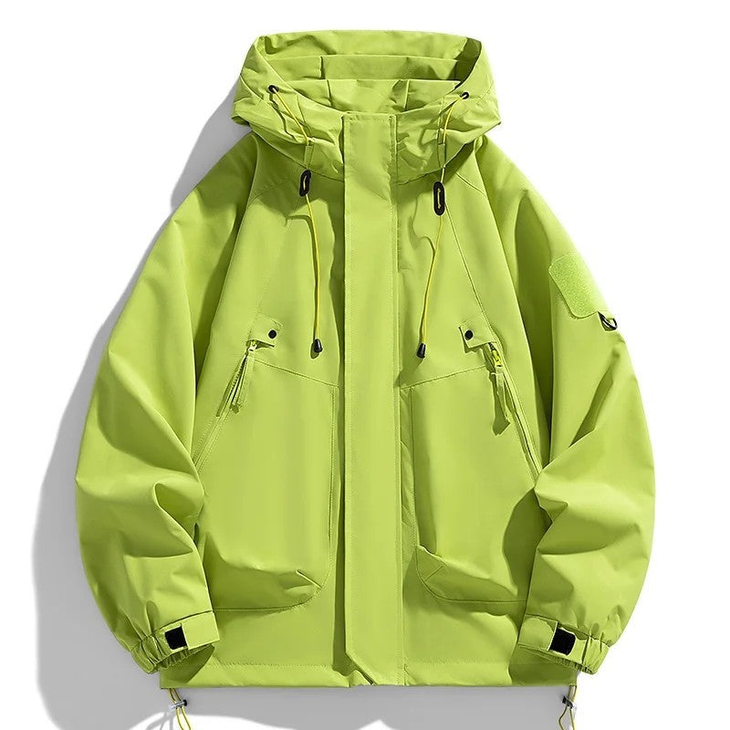 Arvion Utility Waterproof Windbreaker Jacket