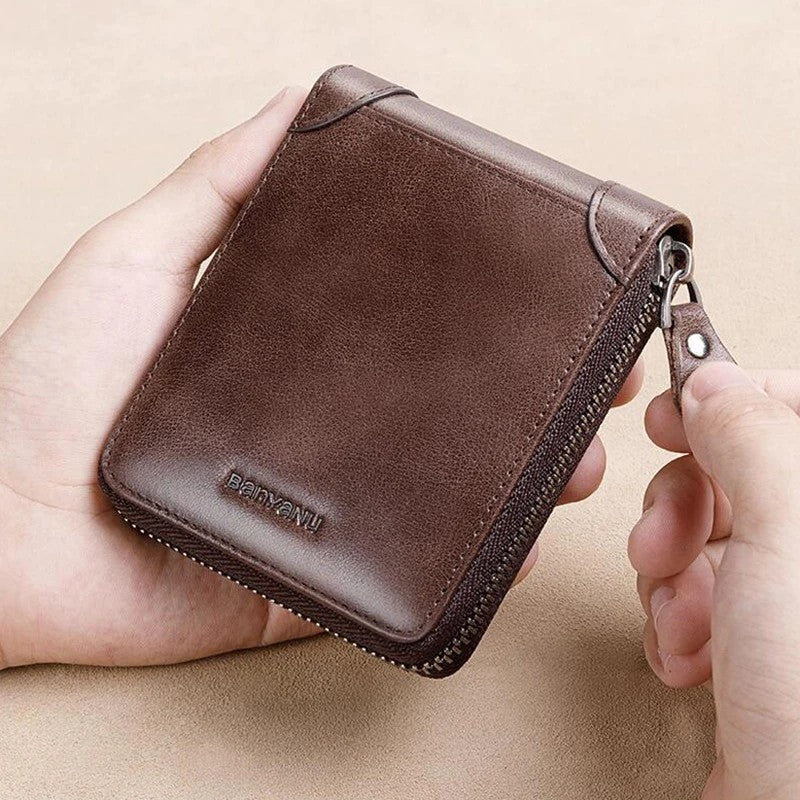 Howard Men's Zip Around RFID Wallet