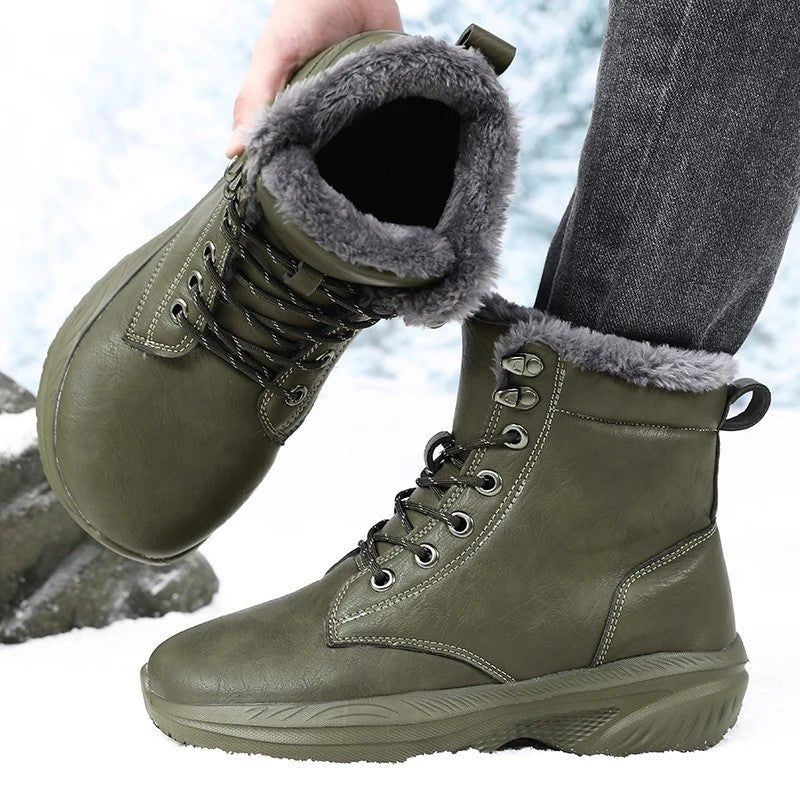 Ollmar Insulated Lace-Up Snow Boots