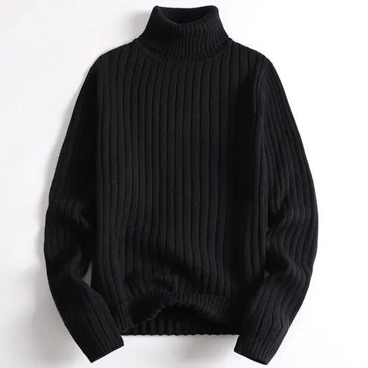 Alexander Ribbed Knit Turtleneck Sweater