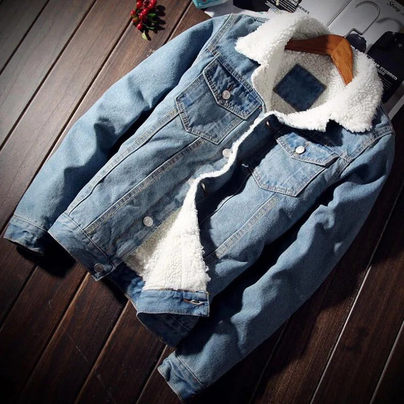 Anton Sherpa Lined Denim Jacket