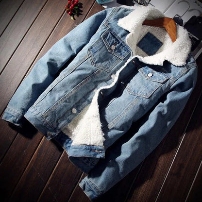 Anton Sherpa Lined Denim Jacket