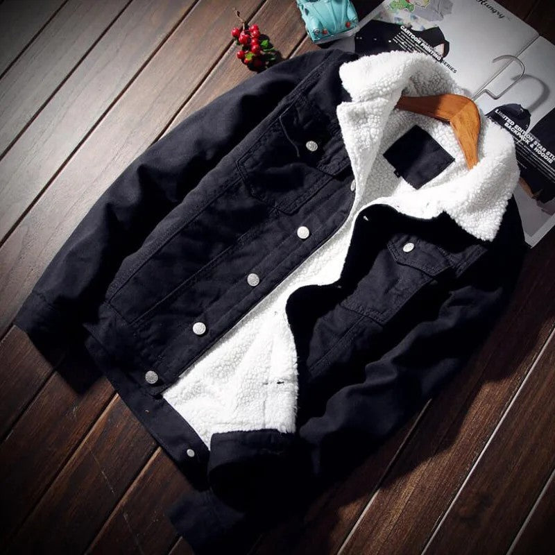 Anton Sherpa Lined Denim Jacket