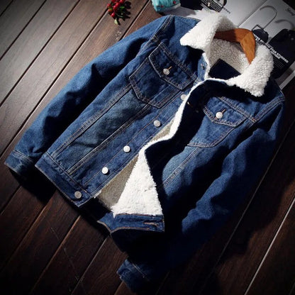 Anton Sherpa Lined Denim Jacket