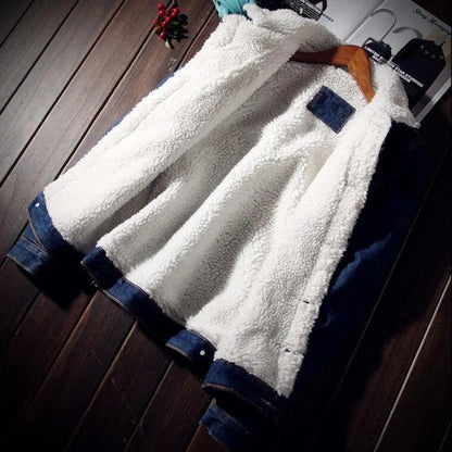 Anton Sherpa Lined Denim Jacket
