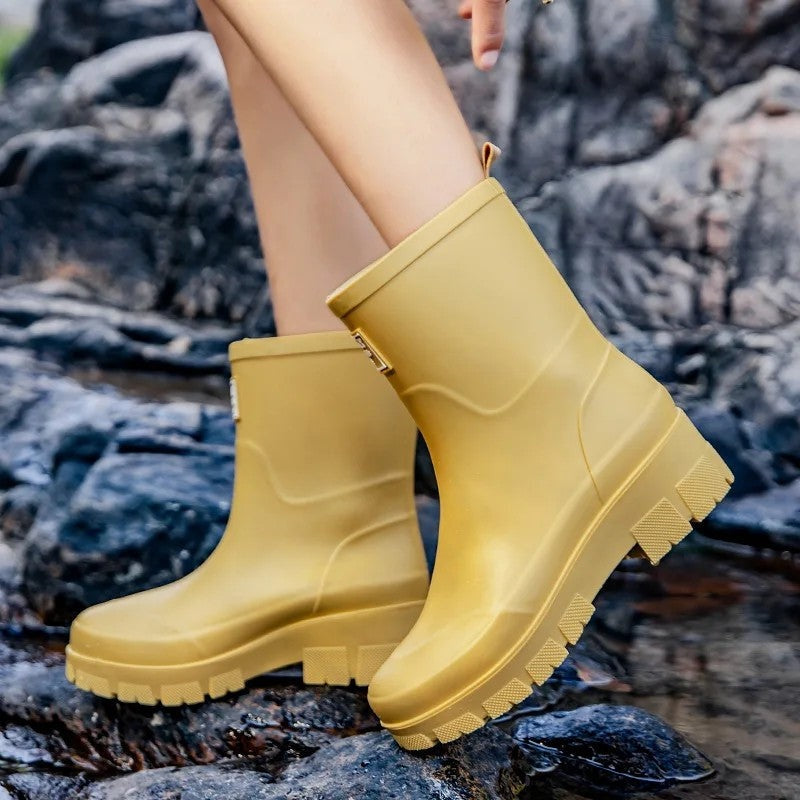 Arvella Chunky Sole Waterproof Rain Boots