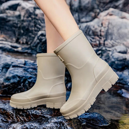 Arvella Chunky Sole Waterproof Rain Boots