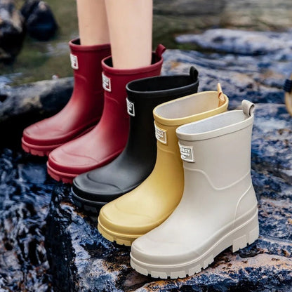 Arvella Chunky Sole Waterproof Rain Boots