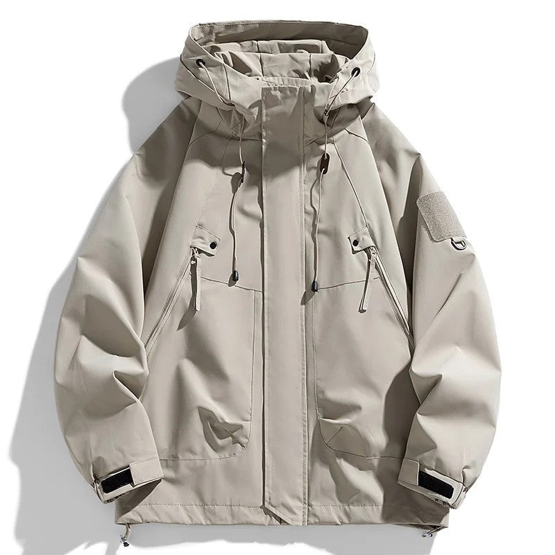 Arvion Utility Waterproof Windbreaker Jacket