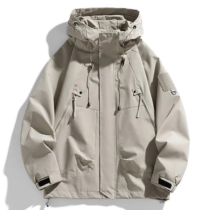 Arvion Utility Waterproof Windbreaker Jacket