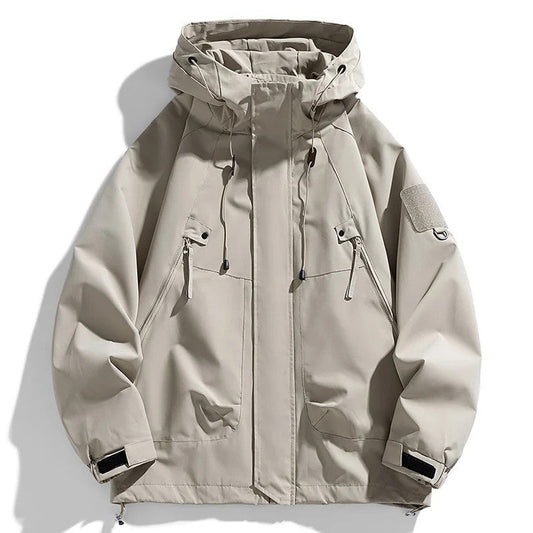 Arvion Utility Waterproof Windbreaker Jacket