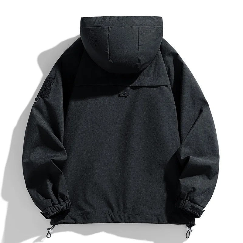 Arvion Utility Waterproof Windbreaker Jacket