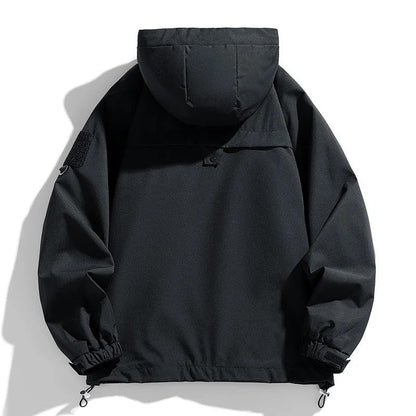 Arvion Utility Waterproof Windbreaker Jacket
