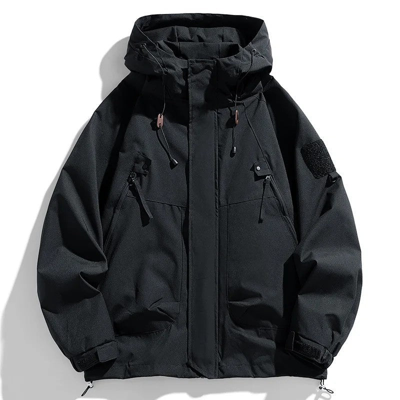 Arvion Utility Waterproof Windbreaker Jacket