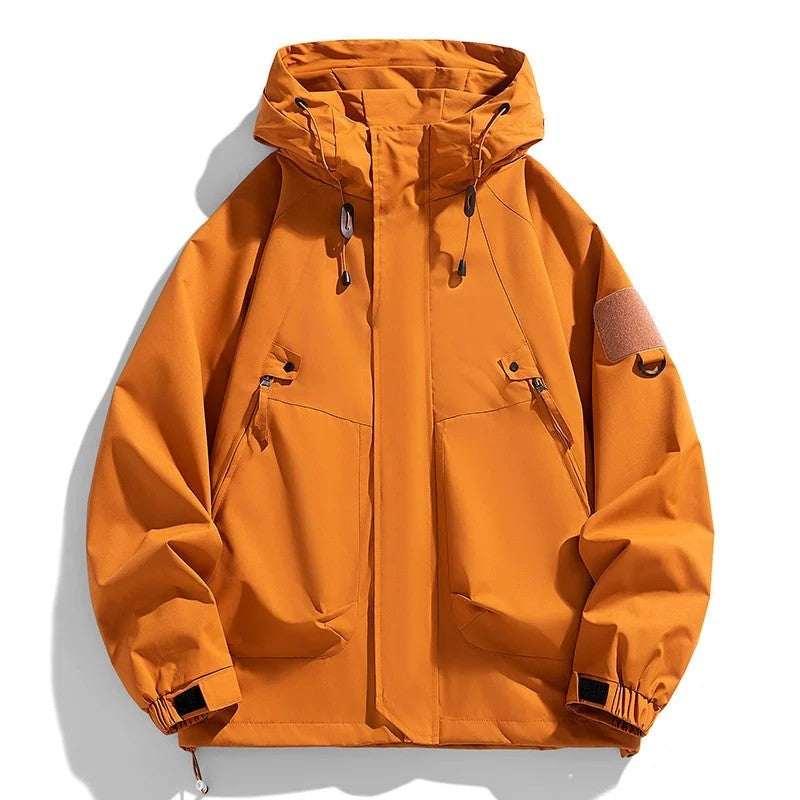 Arvion Utility Waterproof Windbreaker Jacket