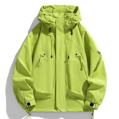 Arvion Utility Waterproof Windbreaker Jacket