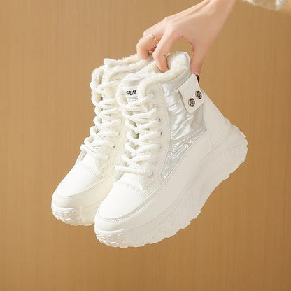 Astrid Platform Faux Fur Lined Ankle Boot