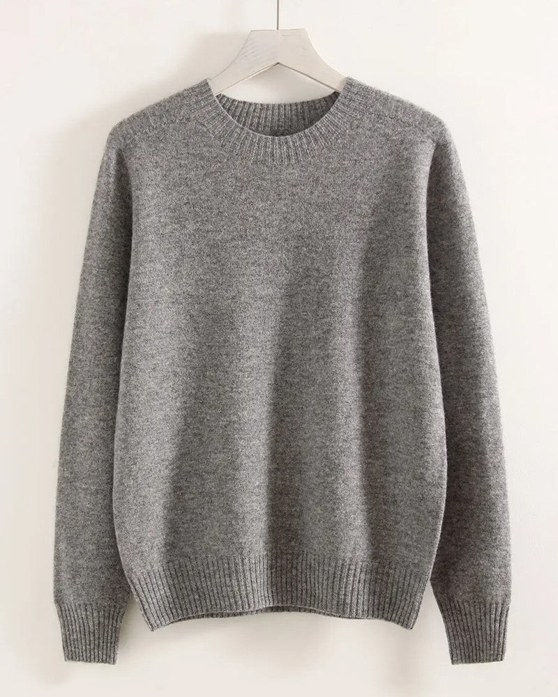Avielle Relaxed Knit Crewneck Sweater