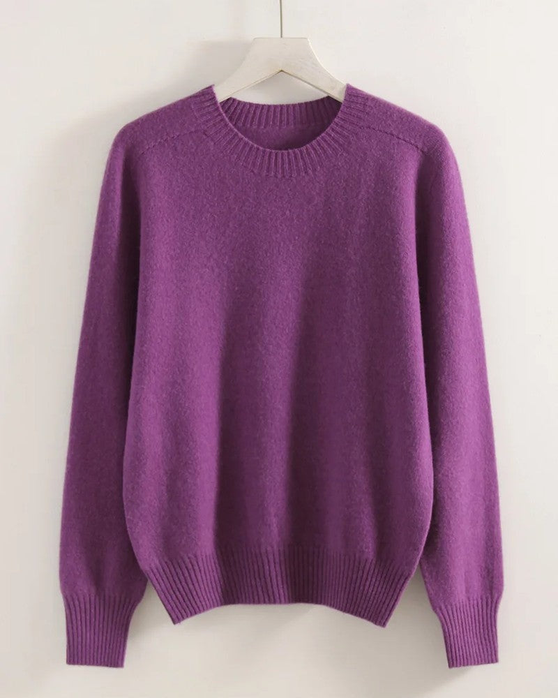 Avielle Relaxed Knit Crewneck Sweater