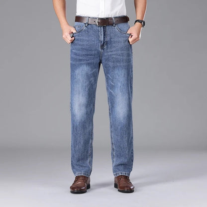 Breslo Relaxed Straight Leg Denim Jeans