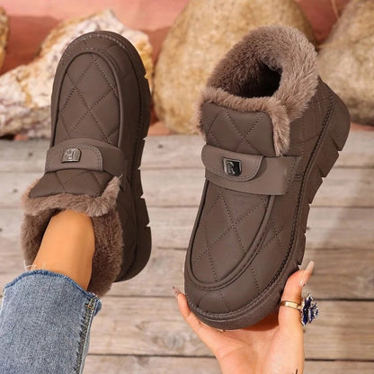 Calla Quilted Faux Fur Slip-On Boot