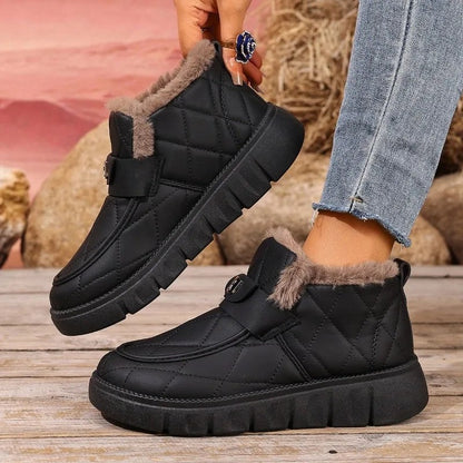 Calla Quilted Faux Fur Slip-On Boot