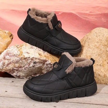 Calla Quilted Faux Fur Slip-On Boot