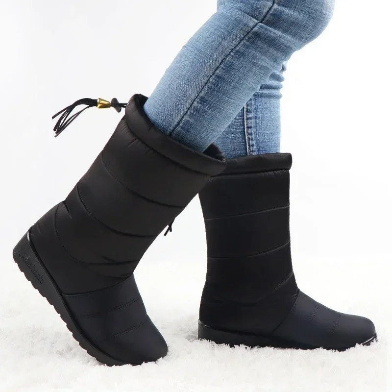 Camille Quilted Insulated Winter Boots