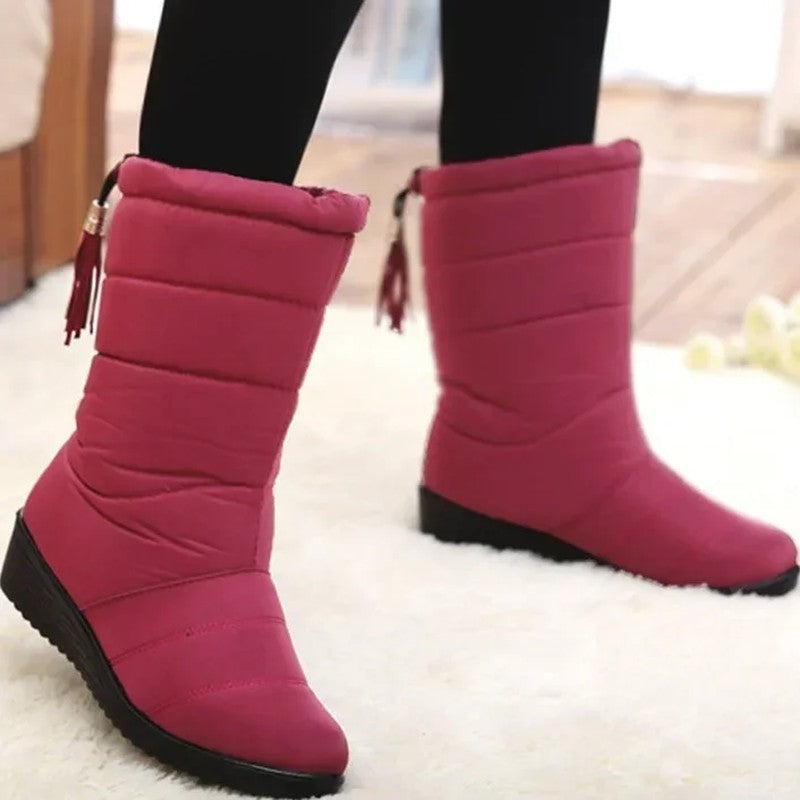 Camille Quilted Insulated Winter Boots