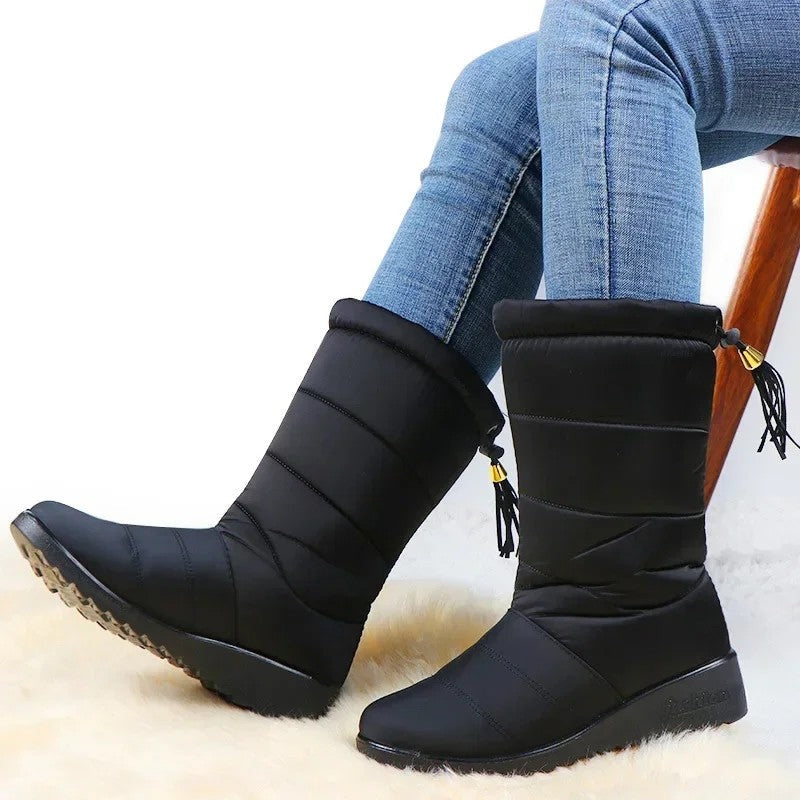 Camille Quilted Insulated Winter Boots