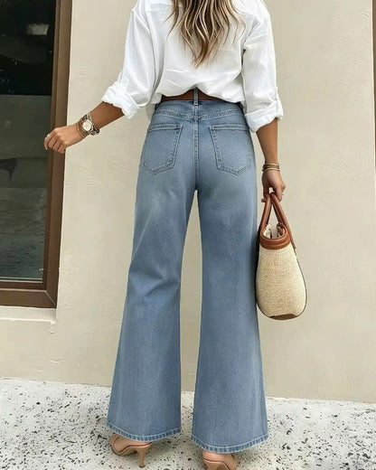 Cevina High-Rise Flared Denim Jeans