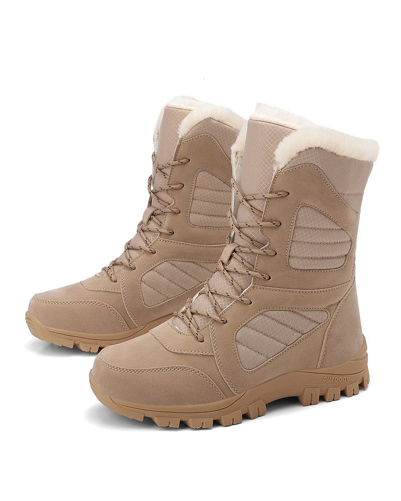 Corvina Shearling Lined Lace-Up Winter Boots