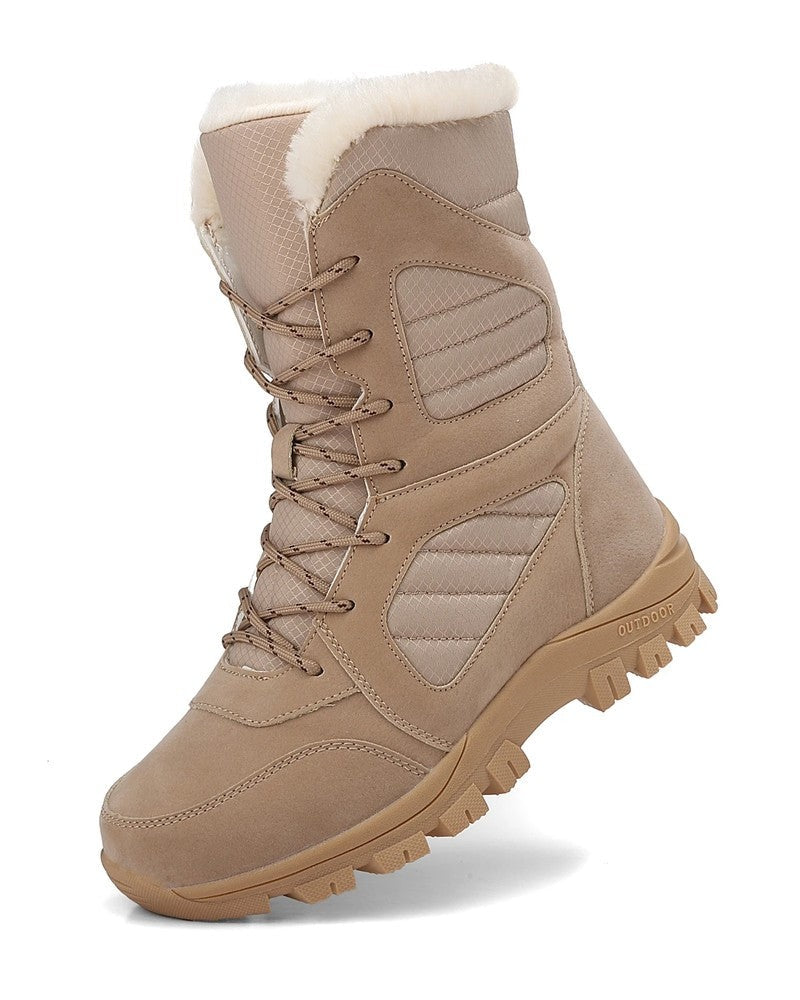 Corvina Shearling Lined Lace-Up Winter Boots