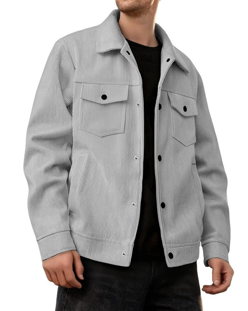 Daniel Relaxed Corduroy Trucker Jacket