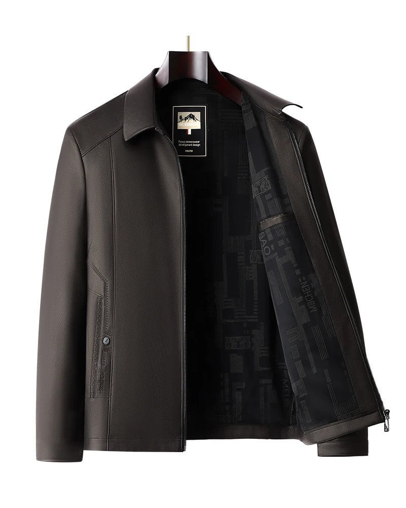 Darian Modern Textured Zip Jacket