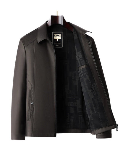 Darian Modern Textured Zip Jacket