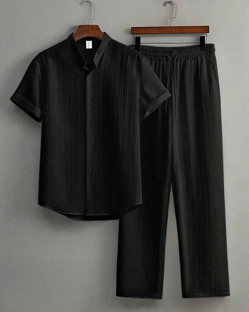 Darian Relaxed Pleated Lounge Set