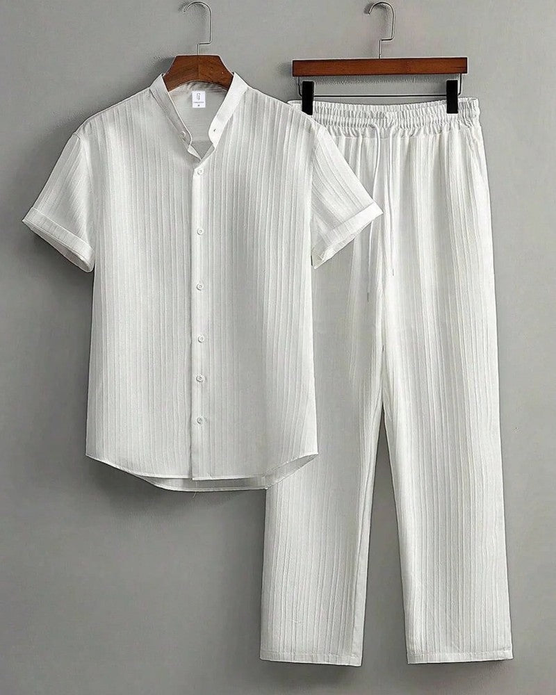 Darian Relaxed Pleated Lounge Set
