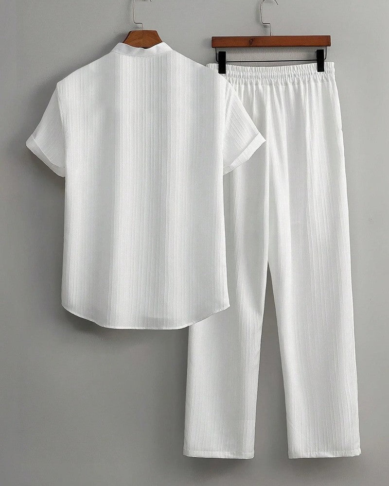 Darian Relaxed Pleated Lounge Set