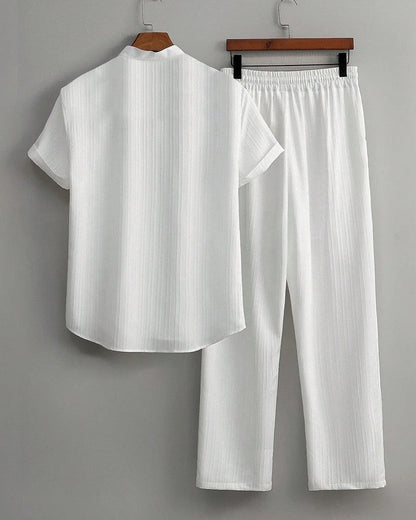 Darian Relaxed Pleated Lounge Set