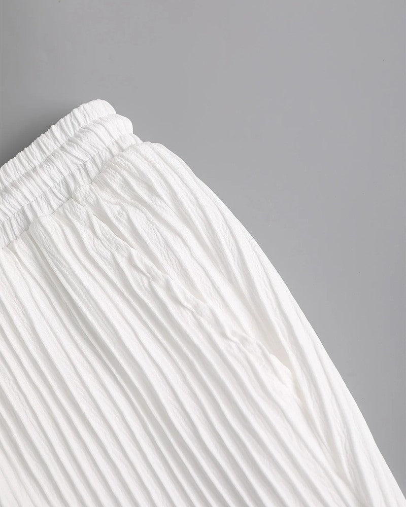 Darian Relaxed Pleated Lounge Set