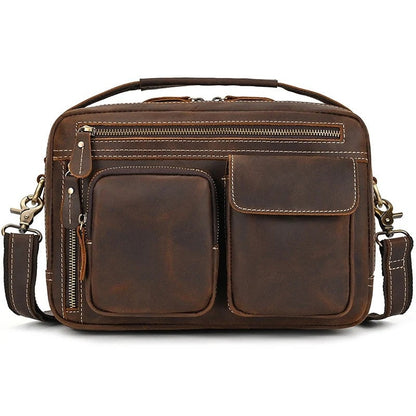 Darren Men's Multi-Pocket Crossbody Messenger Bag