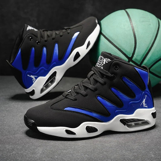 Draxio Cushioned Air Mid Basketball Sneakers