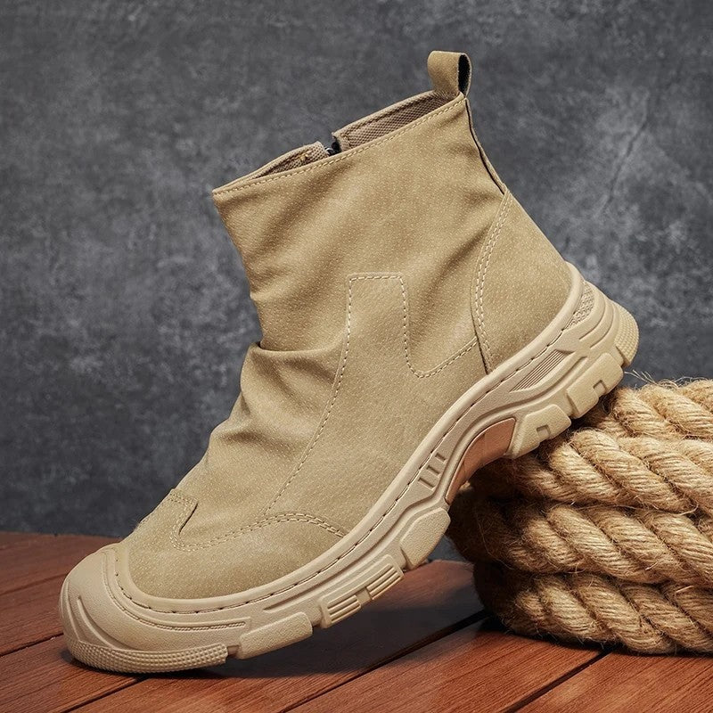 Edward Rugged Zip High-Top Boot
