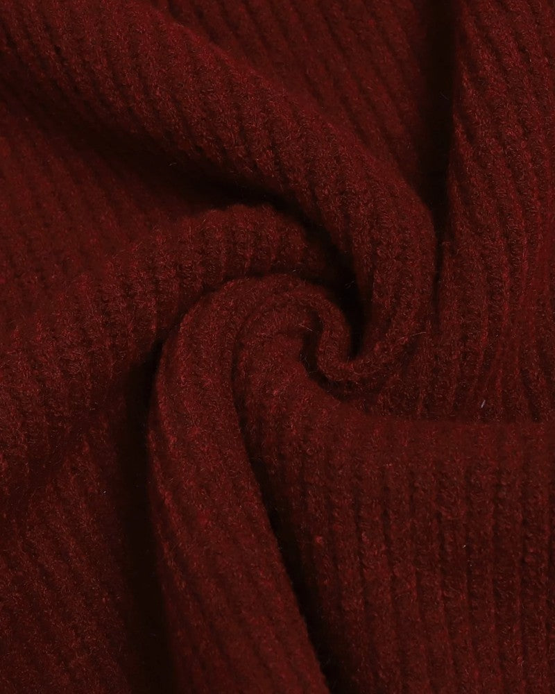 Eliane Varsity Stripe Ribbed Knit Sweater
