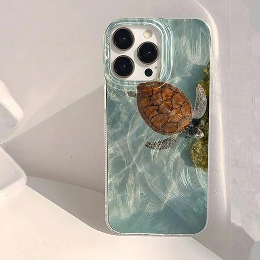 Eloria Clear Floral Soft Phone Case