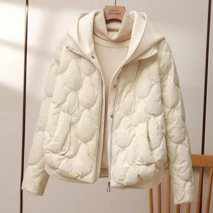 Elvane Quilted Hooded Puffer Jacket