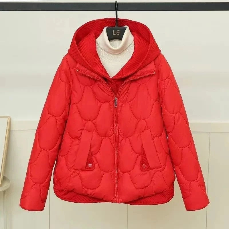 Elvane Quilted Hooded Puffer Jacket