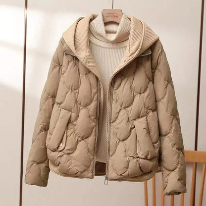 Elvane Quilted Hooded Puffer Jacket