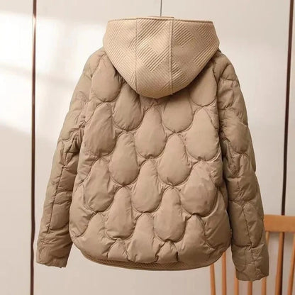 Elvane Quilted Hooded Puffer Jacket
